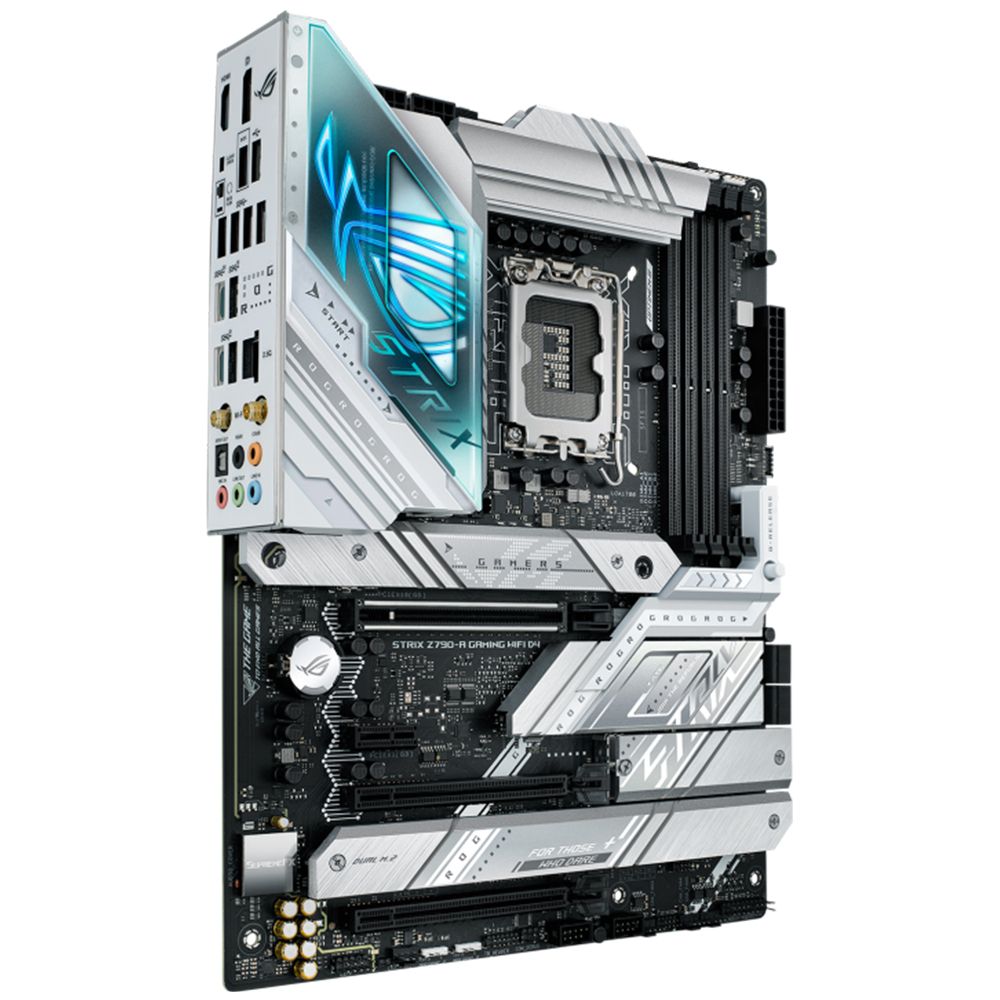 Placa Mãe Asus Rog Strix Z790-A Gaming Wi-Fi D4 Intel Soquete LGA 1700 foto 2