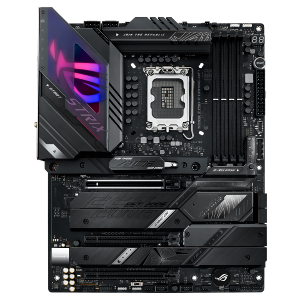 Placa Mãe Asus Rog Strix Z790-E Gaming Wi-Fi Intel Soquete LGA 1700 foto 1