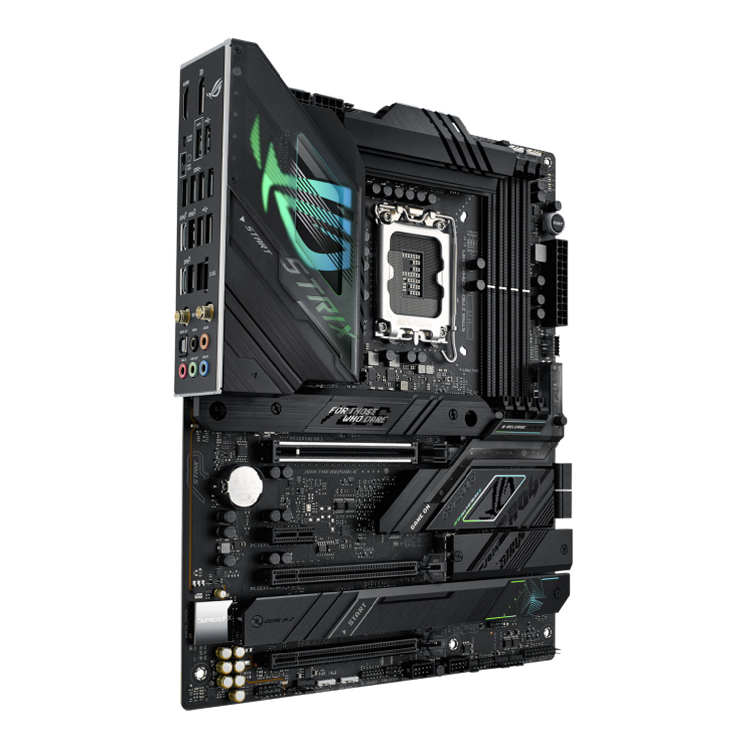 Placa Mãe Asus Rog Strix Z790-F Gaming Wi-Fi Intel Soquete LGA 1700 foto 2