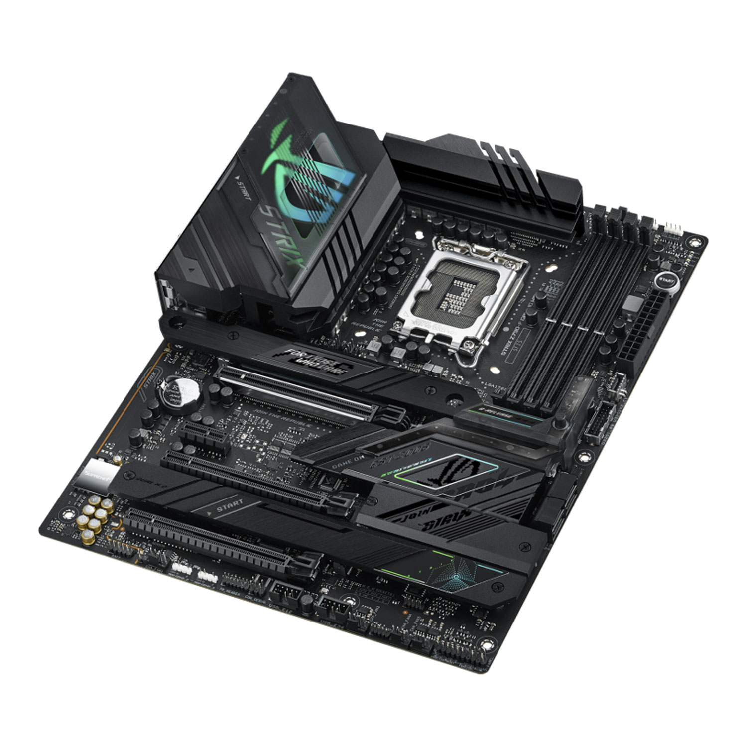 Placa Mãe Asus Rog Strix Z790-F Gaming Wi-Fi Intel Soquete LGA 1700 foto 3