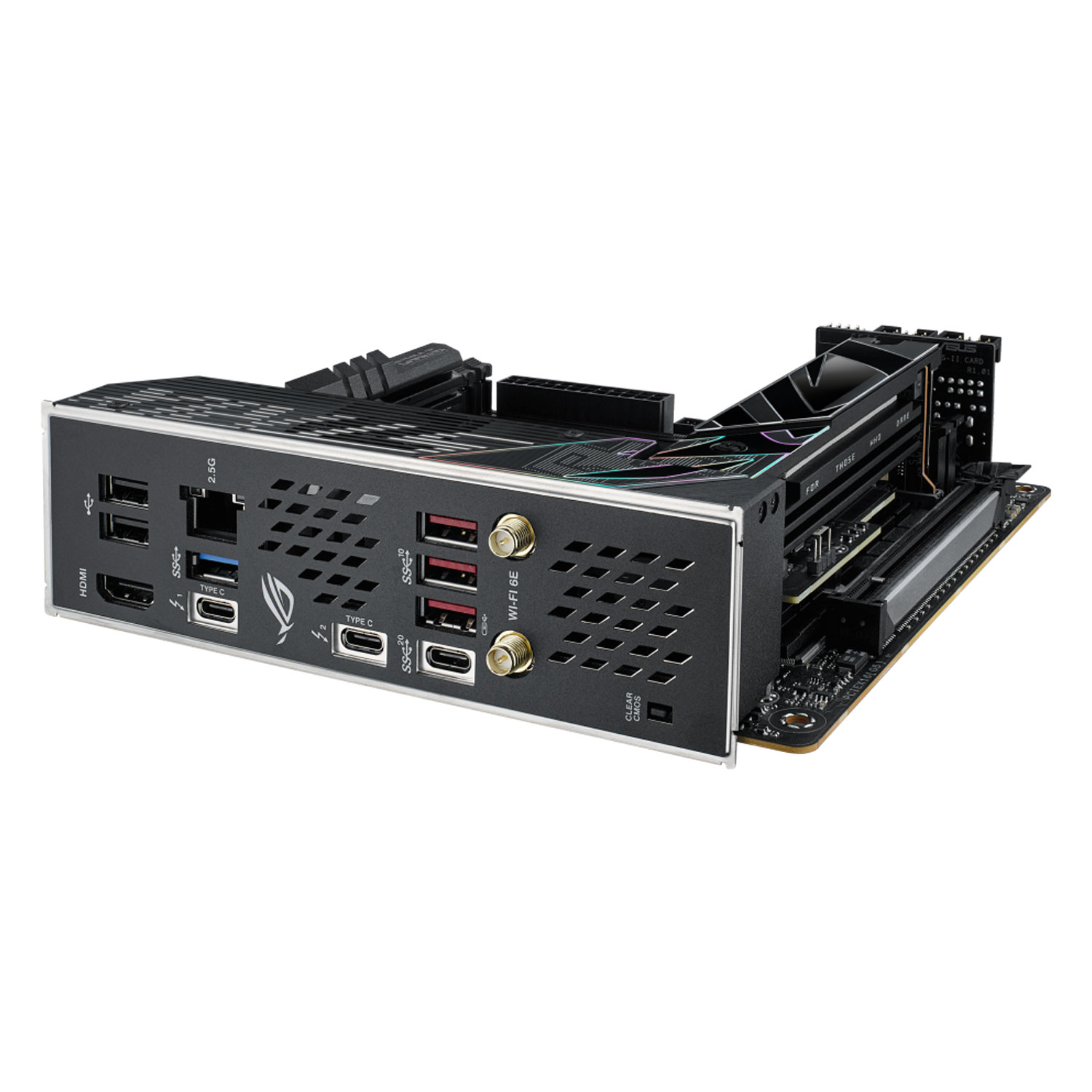 Placa Mãe Asus Rog Strix Z790-I Gaming Wi-Fi Intel Soquete LGA 1700 foto 3