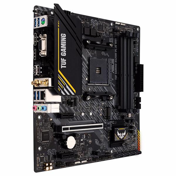 Placa Mãe Asus TUF Gaming A520M-Plus Wi-Fi AMD Soquete AM4 foto 2