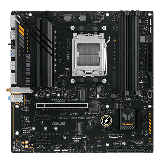 Placa Mãe Asus TUF Gaming A620M-Plus Wi-Fi AMD Soquete AM5 foto 1