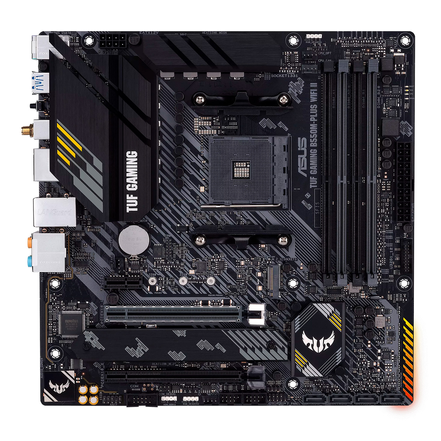 Placa Mãe Asus TUF Gaming B550-Plus Wi-Fi II AMD Soquete AM4 foto 1