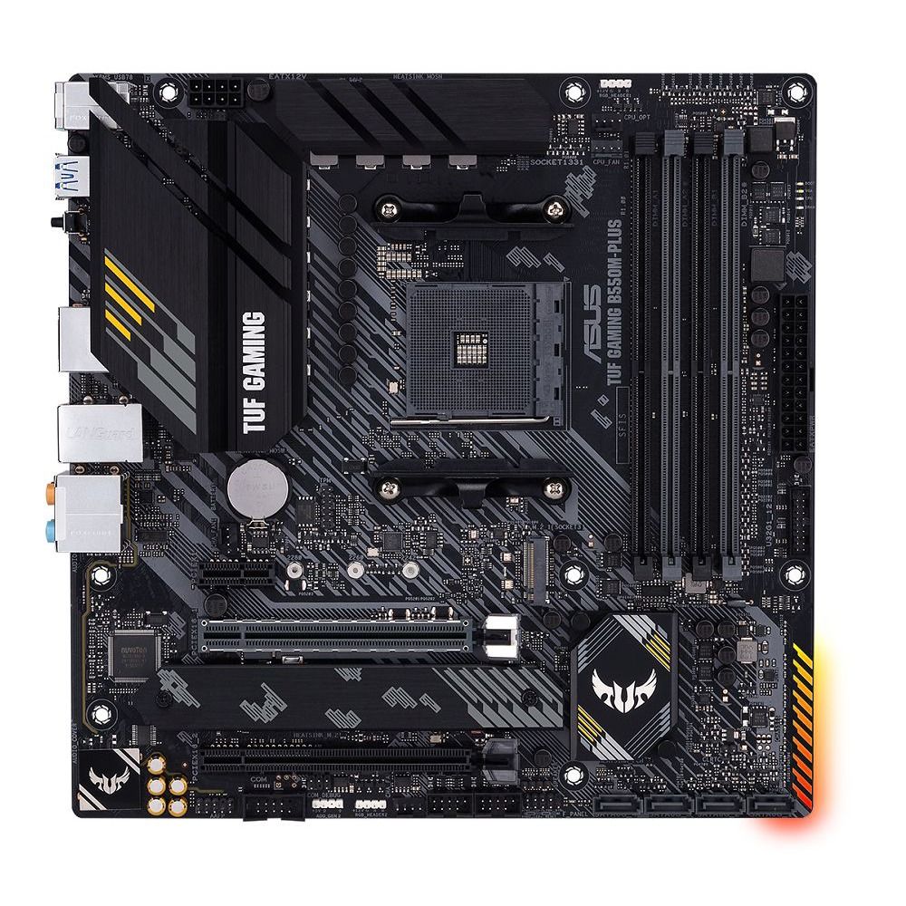 Placa Mãe Asus TUF Gaming B550M-Plus AMD Soquete AM4 foto 2