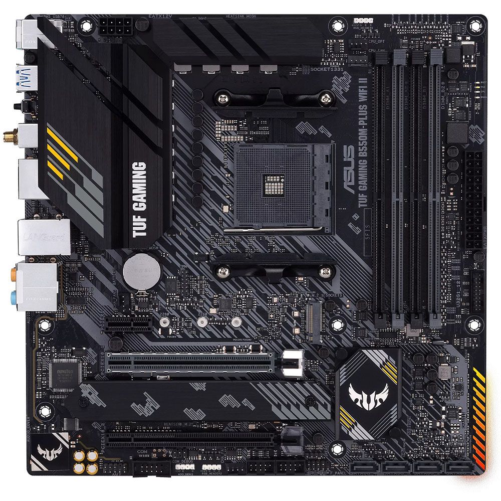 Placa Mãe Asus TUF Gaming B550M-Plus Wi-Fi II AMD Soquete AM4 foto 1