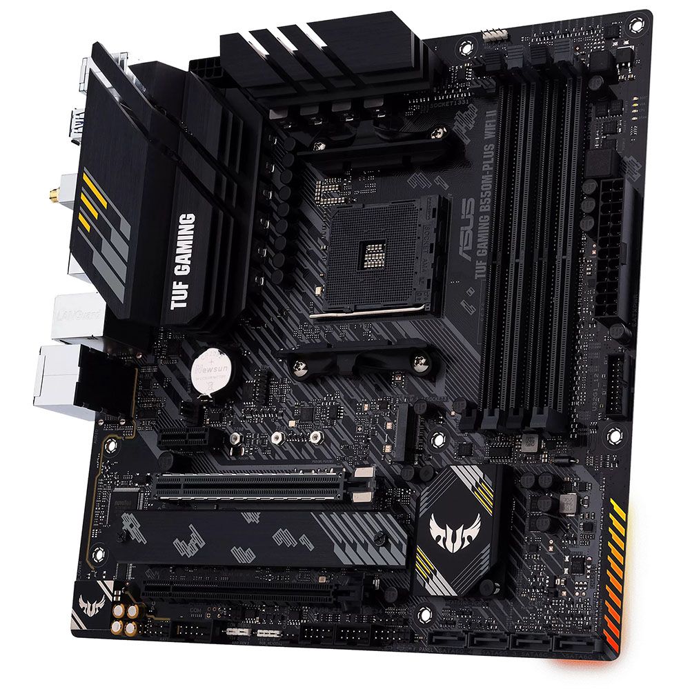 Placa Mãe Asus TUF Gaming B550M-Plus Wi-Fi II AMD Soquete AM4 foto 3