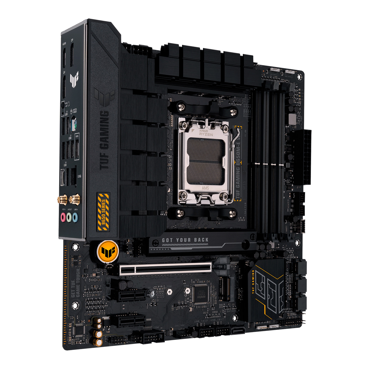 Placa Mãe Asus TUF Gaming B650M-E Wi-Fi AMD Soquete AM5 foto 2