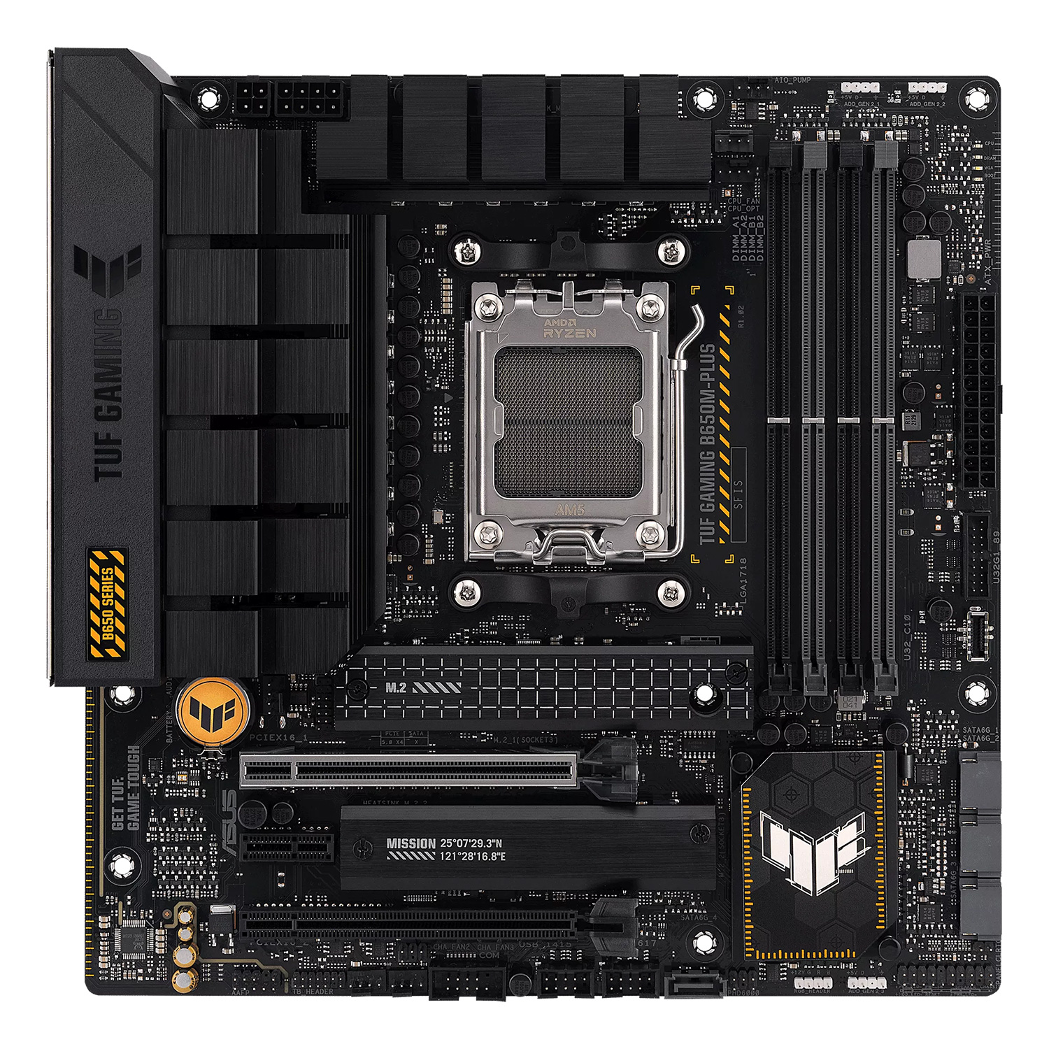 Placa Mãe Asus TUF Gaming B650M-Plus AMD Soquete AM5 foto 1