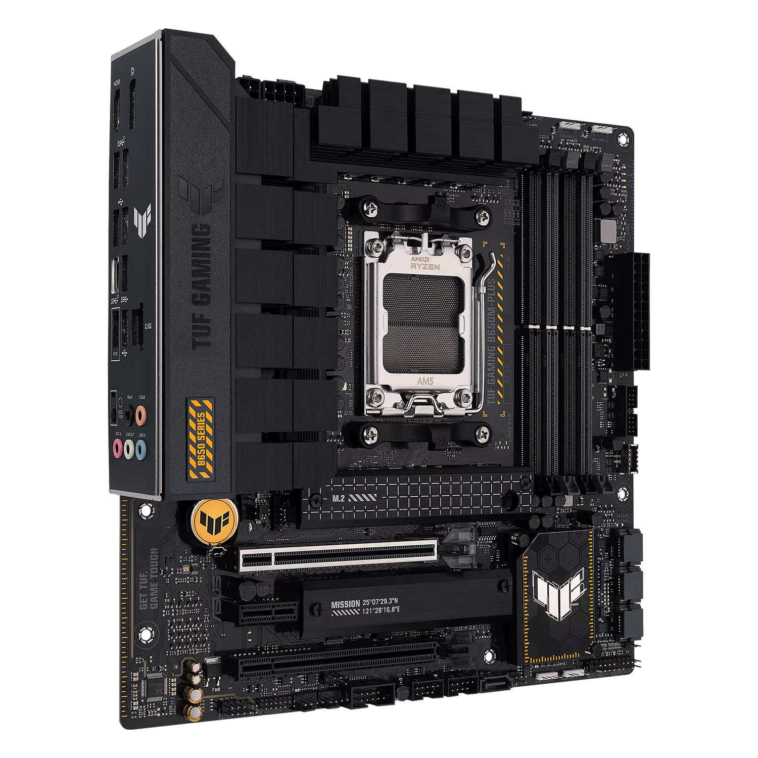 Placa Mãe Asus TUF Gaming B650M-Plus AMD Soquete AM5 foto 2