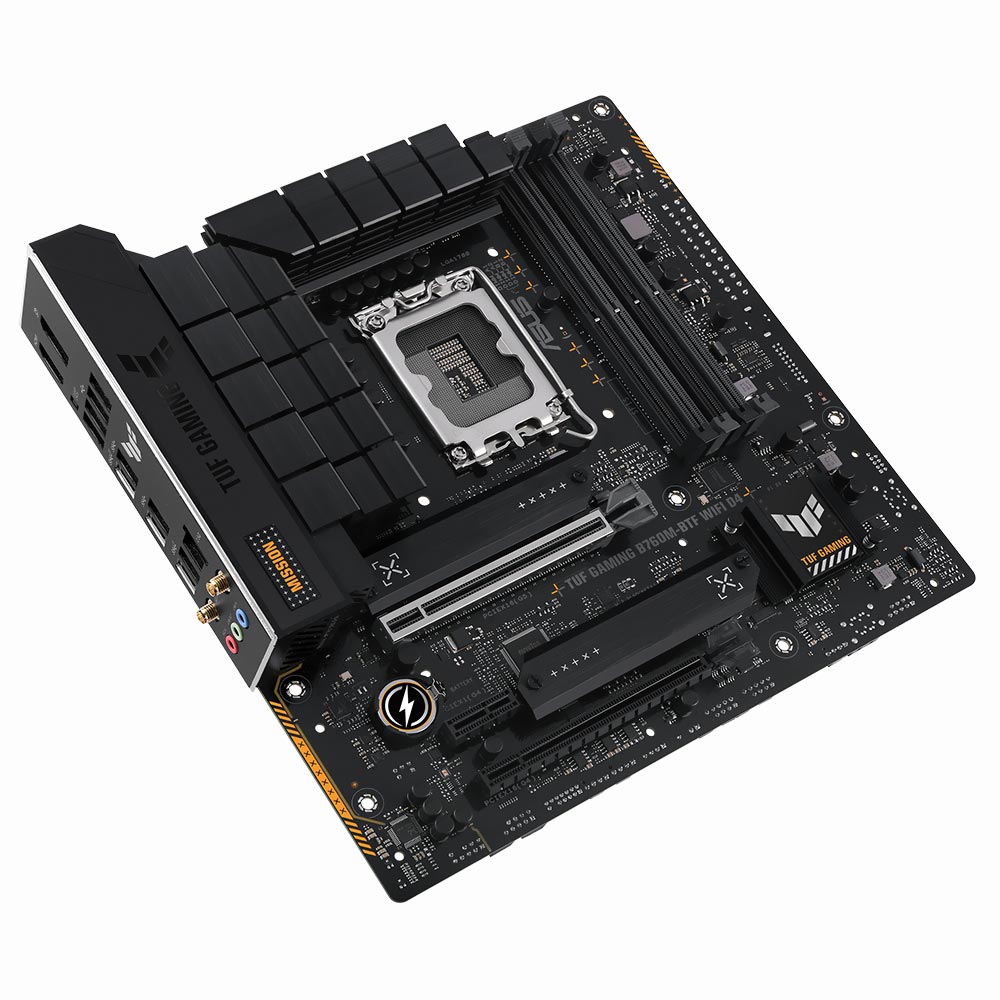 Placa Mãe Asus TUF Gaming B760M-BTF Wi-Fi D4 Intel Soquete LGA 1700 foto 1