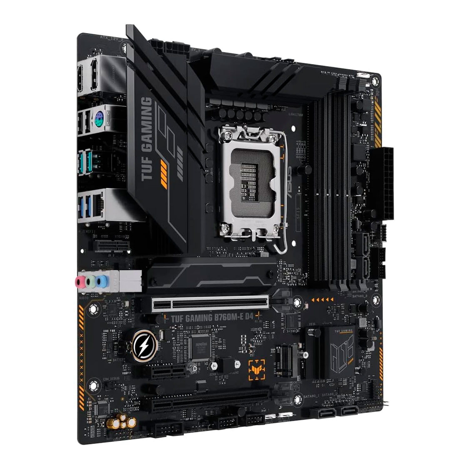 Placa Mãe Asus TUF Gaming B760M-E D4 Intel Soquete LGA 1700 foto 2