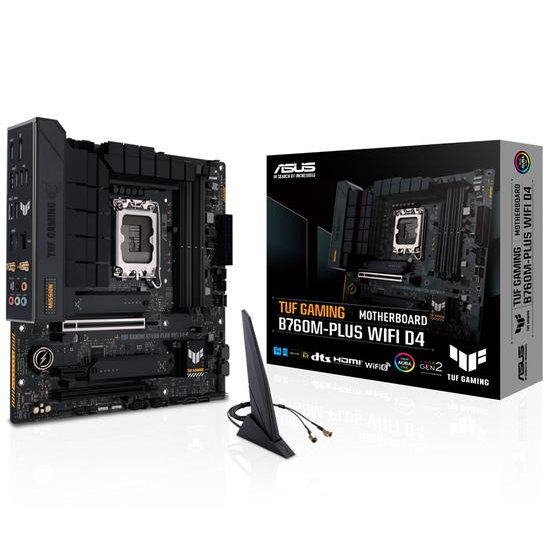 Placa Mãe Asus TUF Gaming B760M-Plus Wi-Fi D4 Intel Soquete LGA 1700