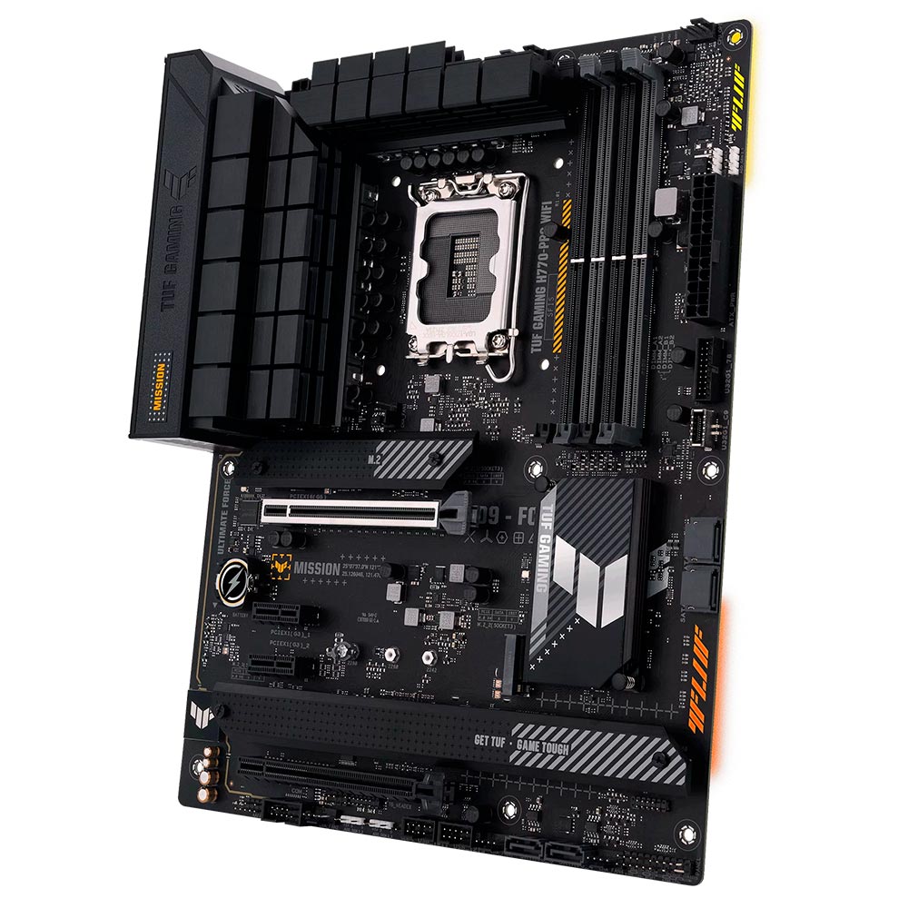 Placa Mãe Asus TUF Gaming H770-Pro Wi-Fi Intel Soquete LGA 1700 foto 1