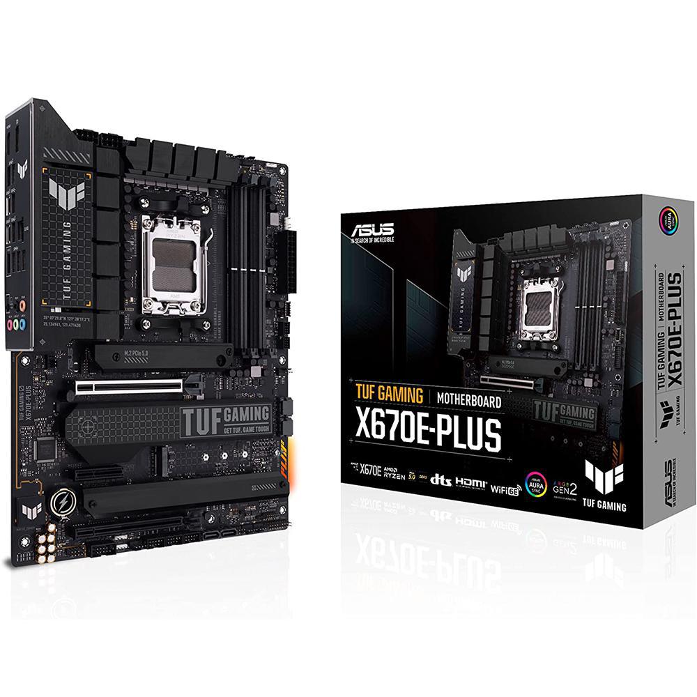 Placa Mãe Asus TUF Gaming X670E-Plus AMD Soquete AM5