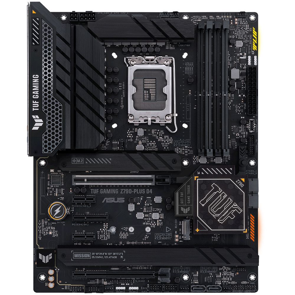 Placa Mãe Asus TUF Gaming Z790-Plus D4 Intel Soquete LGA 1700 foto 1