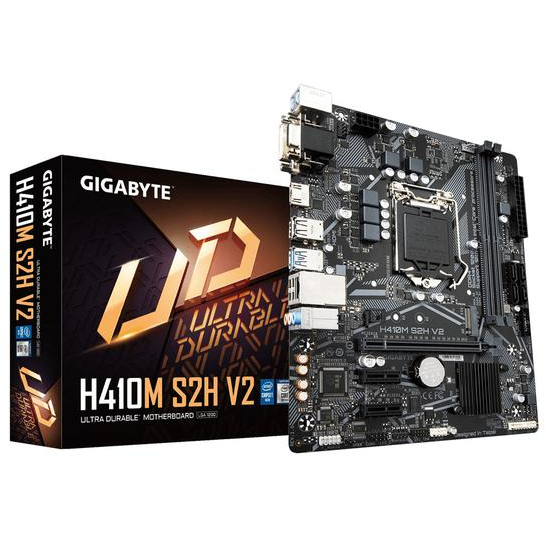 Placa Mãe Gigabyte H410M S2H V2 Intel Soquete LGA 1200 foto principal