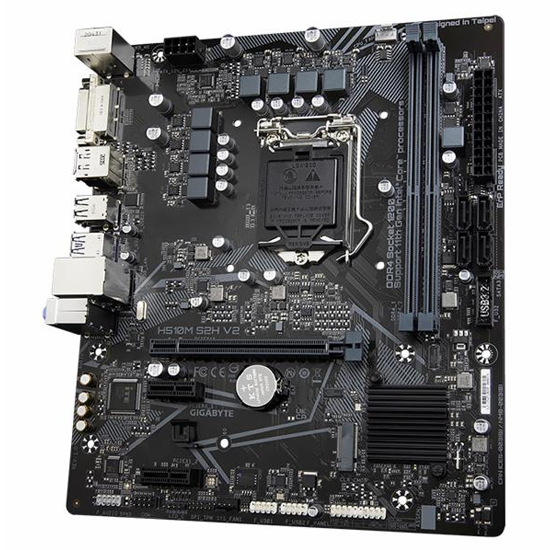 Placa Mãe Gigabyte H510M S2H V2 Intel Soquete LGA 1200 foto 1