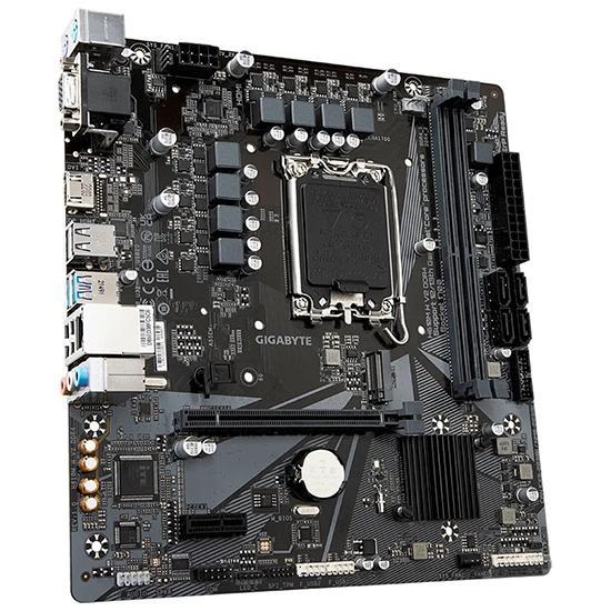 Placa Mãe Gigabyte H610M H V2 DDR4 Intel Soquete LGA 1700 foto 1