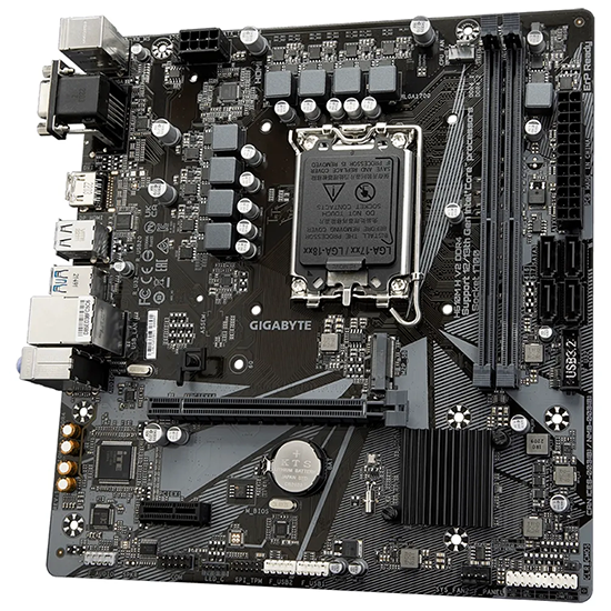 Placa Mãe Gigabyte H610M H V2 DDR4 Intel Soquete LGA 1700 foto 2