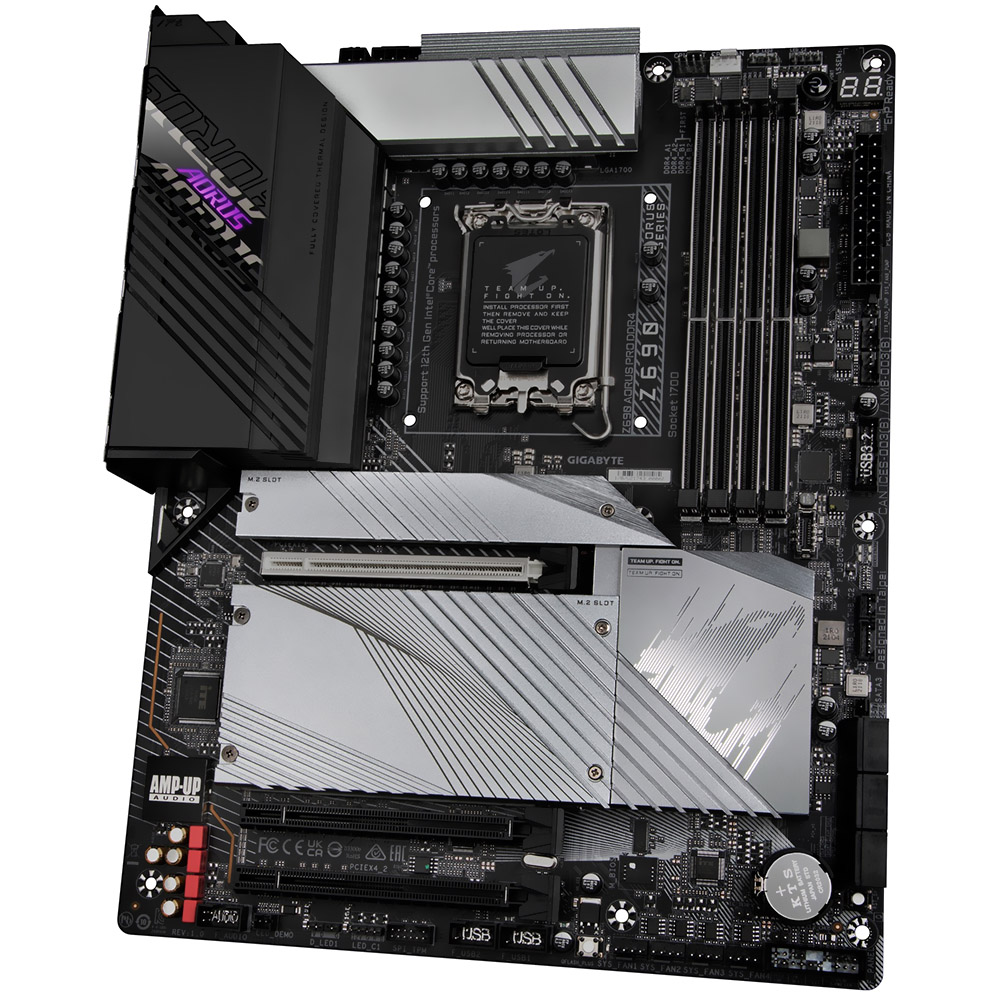 Placa Mãe Gigabyte Z690 Aorus Pro DDR4 Intel Soquete LGA 1700 foto 1