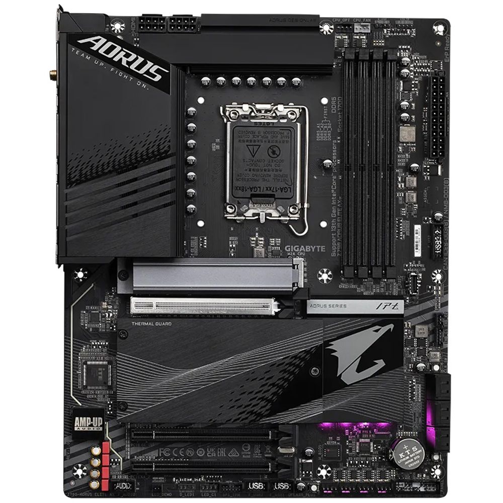 Placa Mãe Gigabyte Z790 Aorus Elite AX Intel Soquete LGA 1700 foto 1
