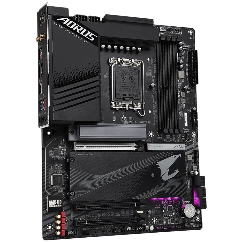 Placa Mãe Gigabyte Z790 Aorus Elite AX Intel Soquete LGA 1700 foto 2