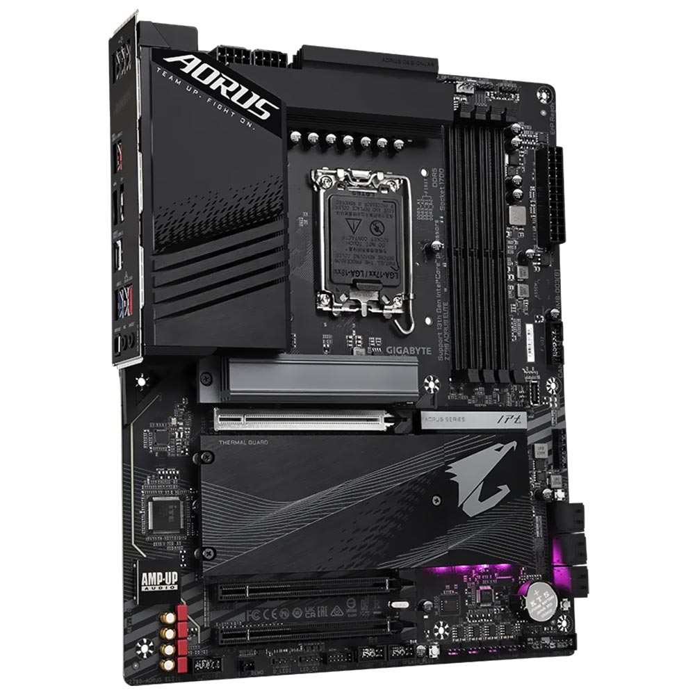 Placa Mãe Gigabyte Z790 Aorus Elite Intel Soquete LGA 1700 foto 1
