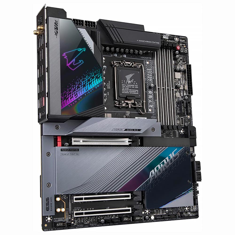 Placa Mãe Gigabyte Z790 Aorus Master Intel Soquete LGA 1700 foto 1
