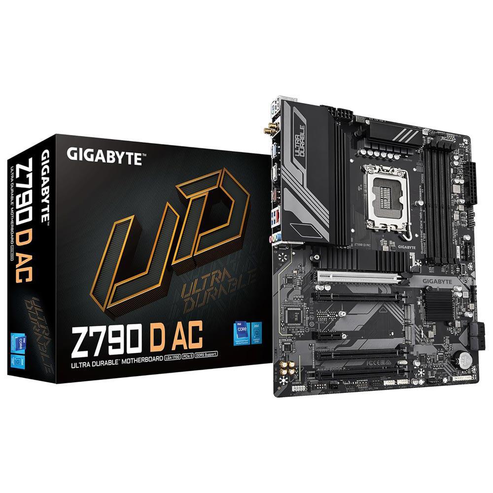 Placa Mãe Gigabyte Z790 D AC Intel Soquete LGA 1700