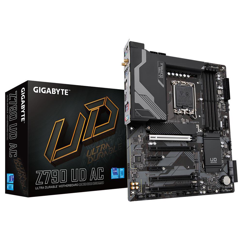 Placa Mãe Gigabyte Z790 UD AC Intel Soquete LGA 1700