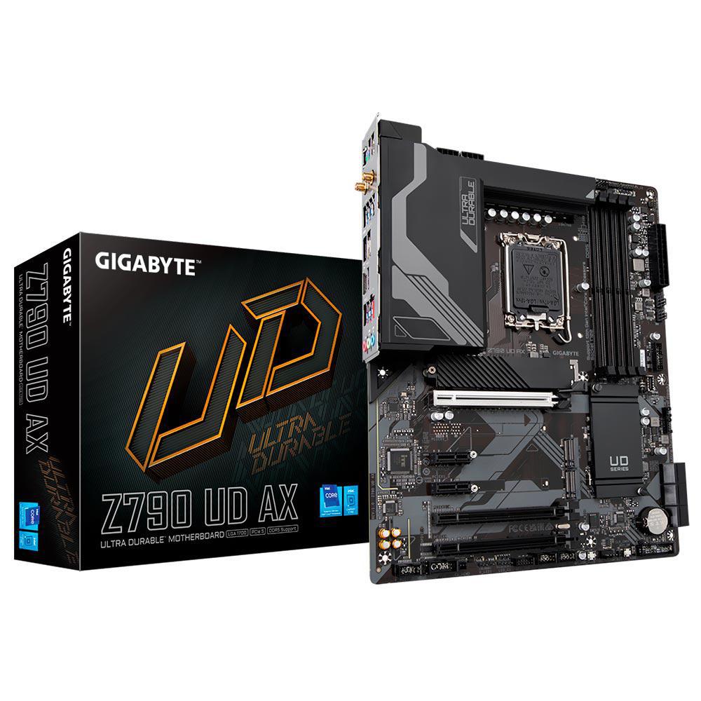 Placa Mãe Gigabyte Z790 UD AX Intel Soquete LGA 1700