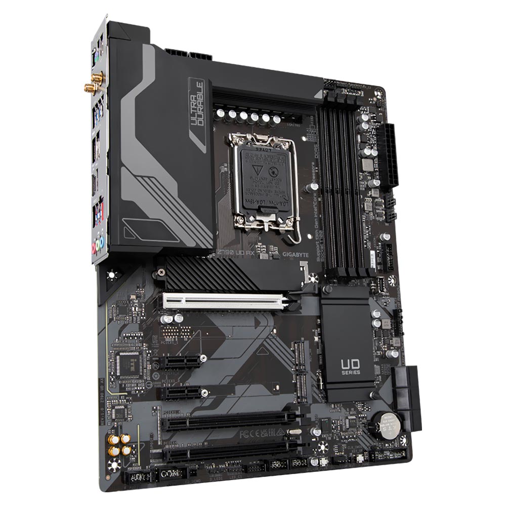 Placa Mãe Gigabyte Z790 UD AX Intel Soquete LGA 1700 foto 1