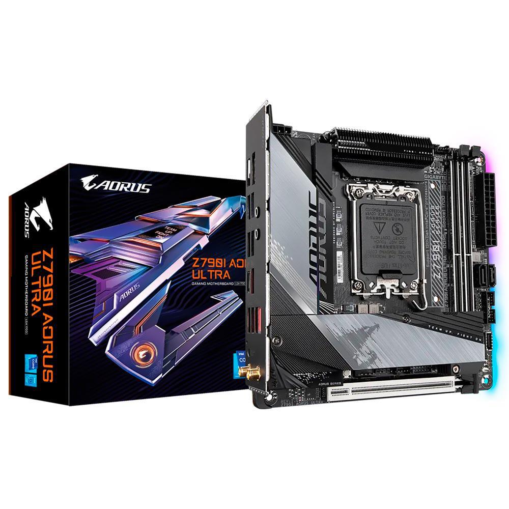 Placa Mãe Gigabyte Z790I Aorus Ultra Intel Soquete LGA 1700