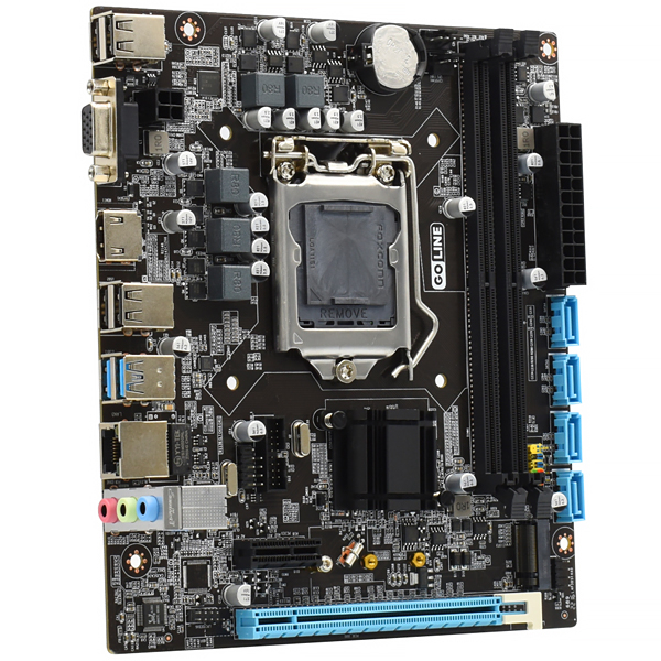 Placa Mãe GoLine G-Series H110M-GD4 Intel Soquete LGA 1151 foto 1
