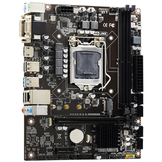 Placa Mãe GoLine G-Series H510M-G Intel Soquete LGA 1200 foto 1