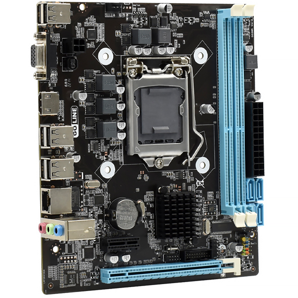 Placa Mãe GoLine G-Series H55M-G Intel Soquete LGA 1156 foto 1