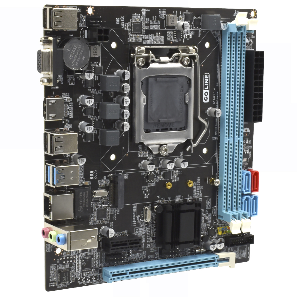 Placa Mãe GoLine GL-B75M-G Intel Soquete LGA 1155 foto 1