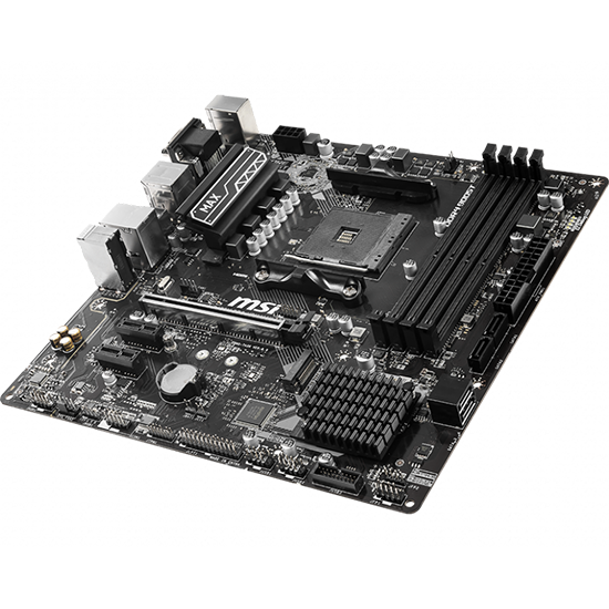 Placa Mãe MSI B450M PRO-VDH Max AMD Soquete AM4 foto 1