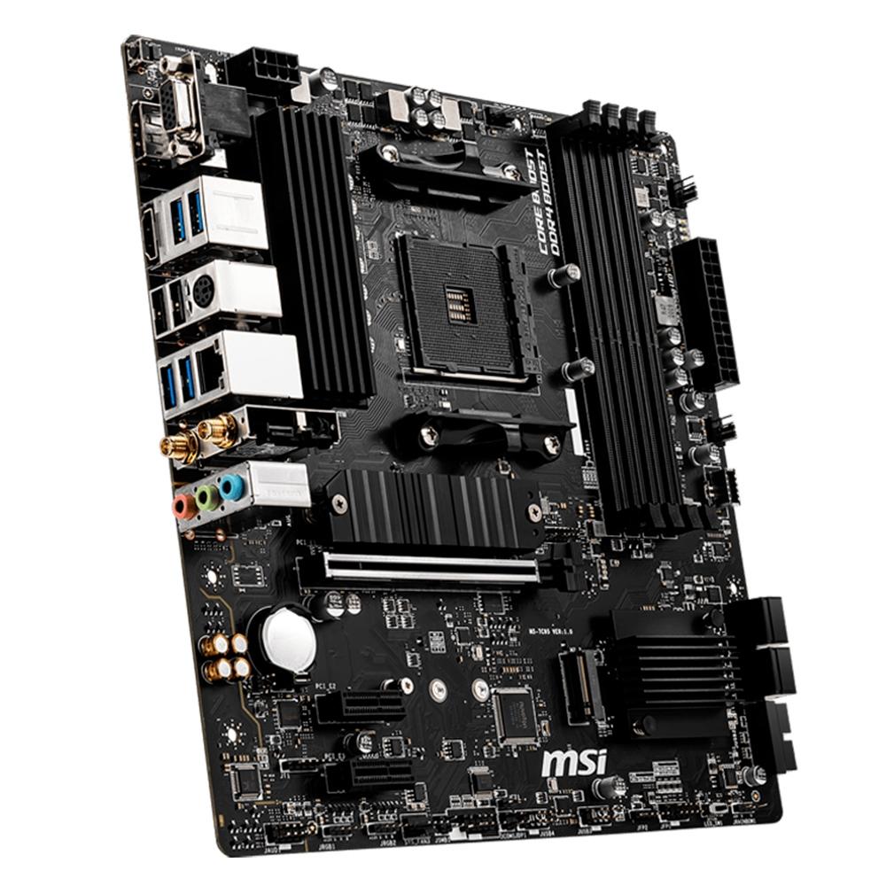 Placa Mãe MSI B550M Pro-VDH Wi-Fi AMD Soquete AM4 foto 2
