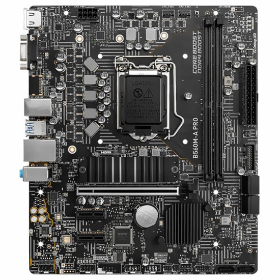 Placa Mãe MSI B560M-A Pro Intel Soquete LGA 1200 foto 1