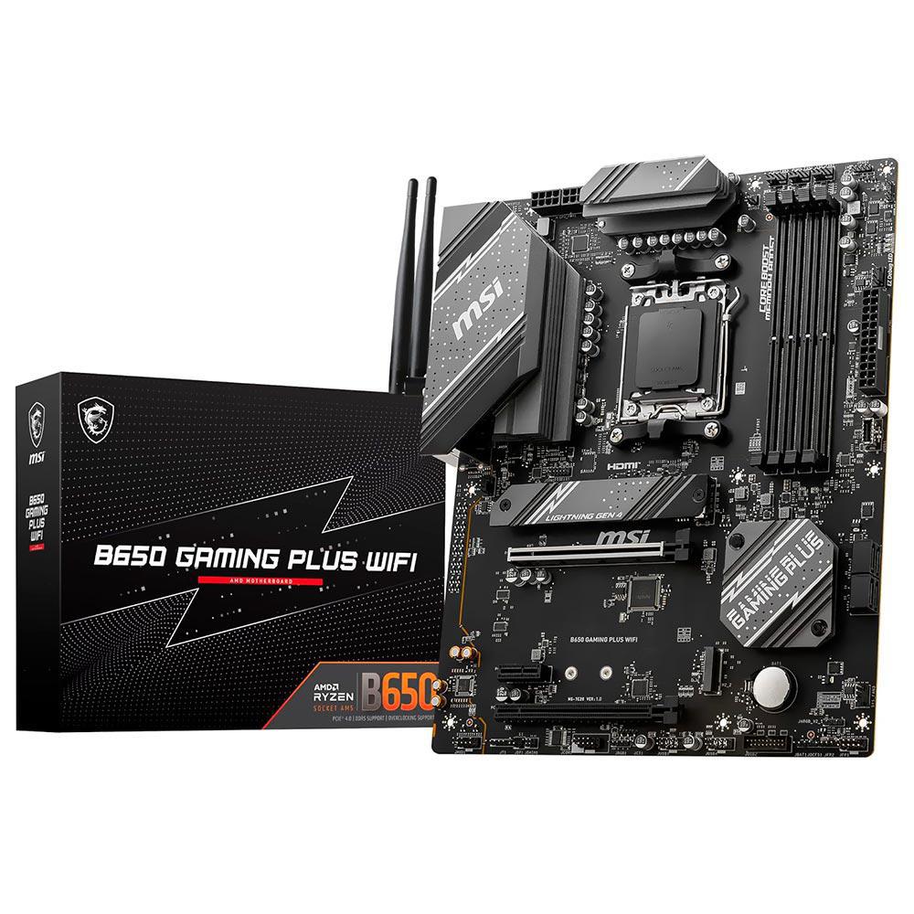 Placa Mãe MSI B650 Gaming Plus Wi-Fi AMD Soquete AM5