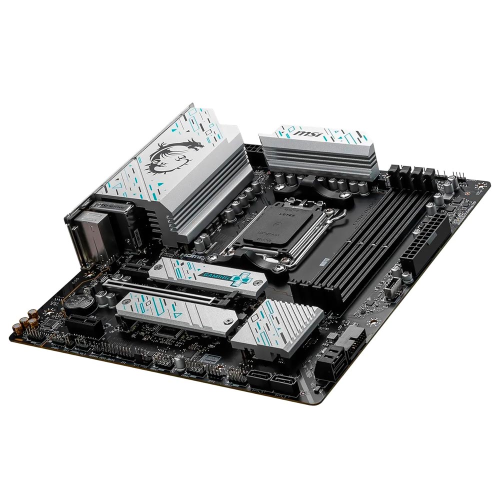 Placa Mãe MSI B650M Gaming Plus Wi-Fi AMD Soquete AM5 foto 1
