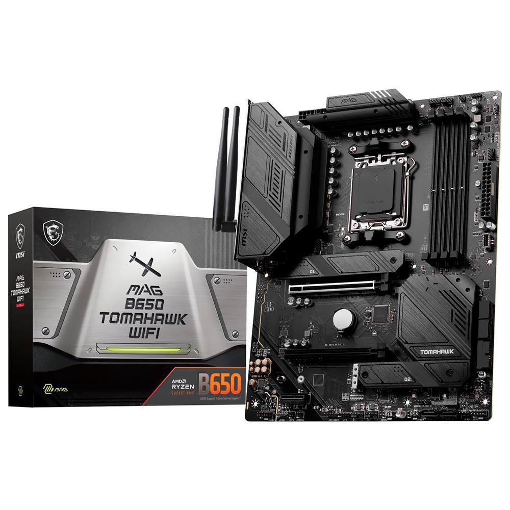 Placa Mãe MSI Mag B650 Tomahawk Wi-Fi AMD Soquete AM5