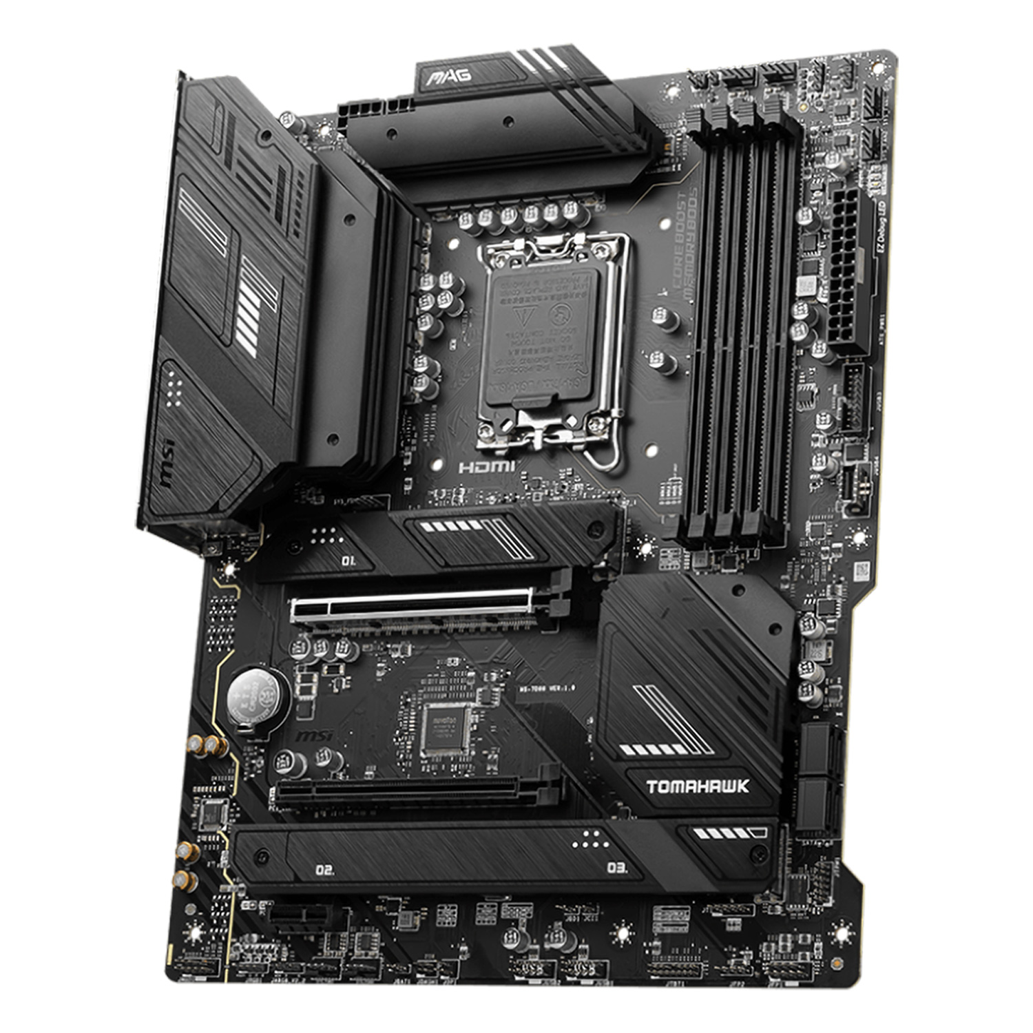 Placa Mãe MSI Mag B760 Tomahawk Wi-Fi DDR4 Intel Soquete LGA 1700 foto 2