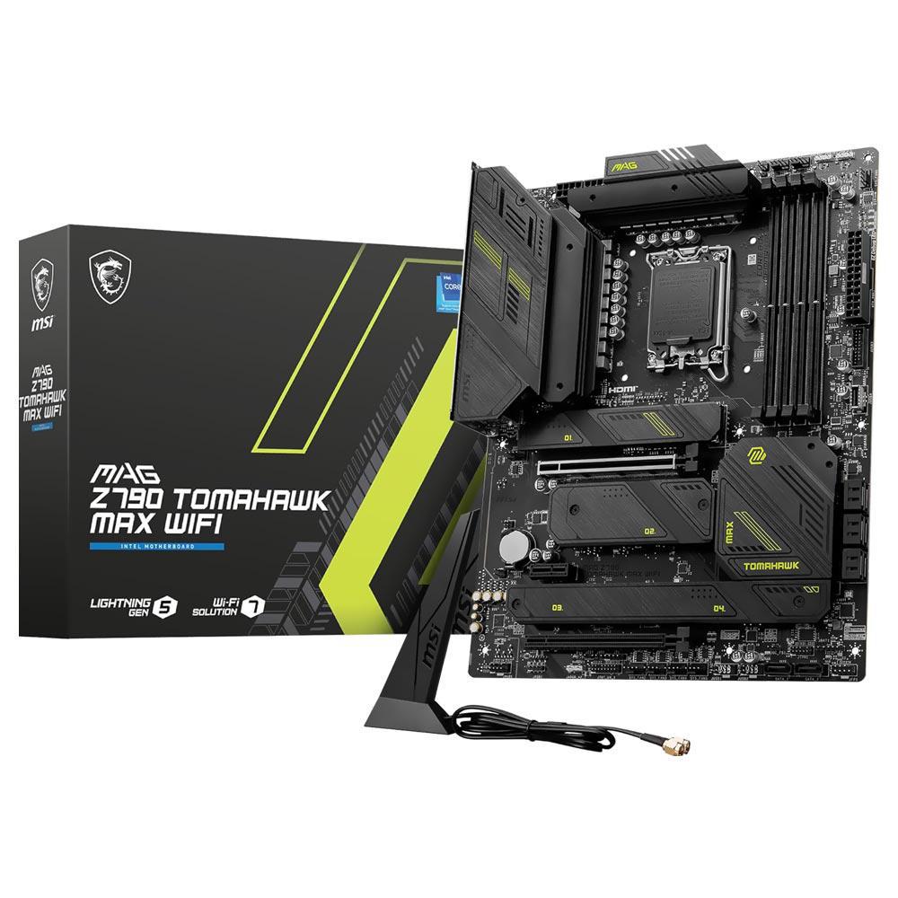 Placa Mãe MSI Mag Z790 Tomahawk Max Wi-Fi Intel Soquete LGA 1700 foto principal