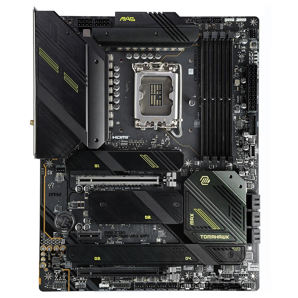 Placa Mãe MSI Mag Z790 Tomahawk Max Wi-Fi Intel Soquete LGA 1700 foto 1
