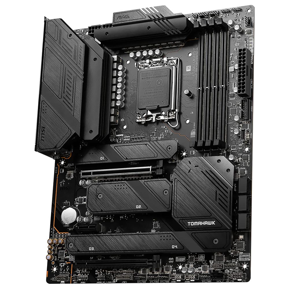 Placa Mãe MSI Mag Z790 Tomahawk Wi-Fi Intel Soquete LGA 1700 foto 1