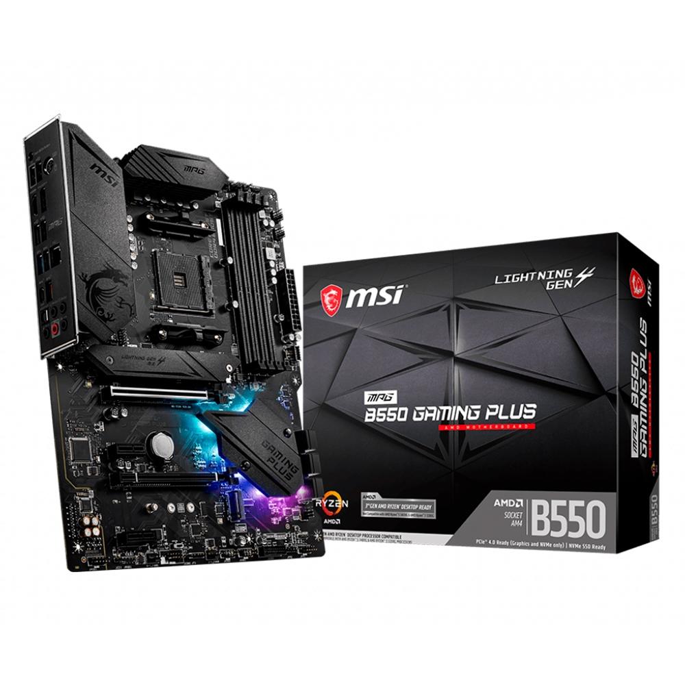 Placa Mãe MSI MPG B550 Gaming Plus AMD Soquete AM4