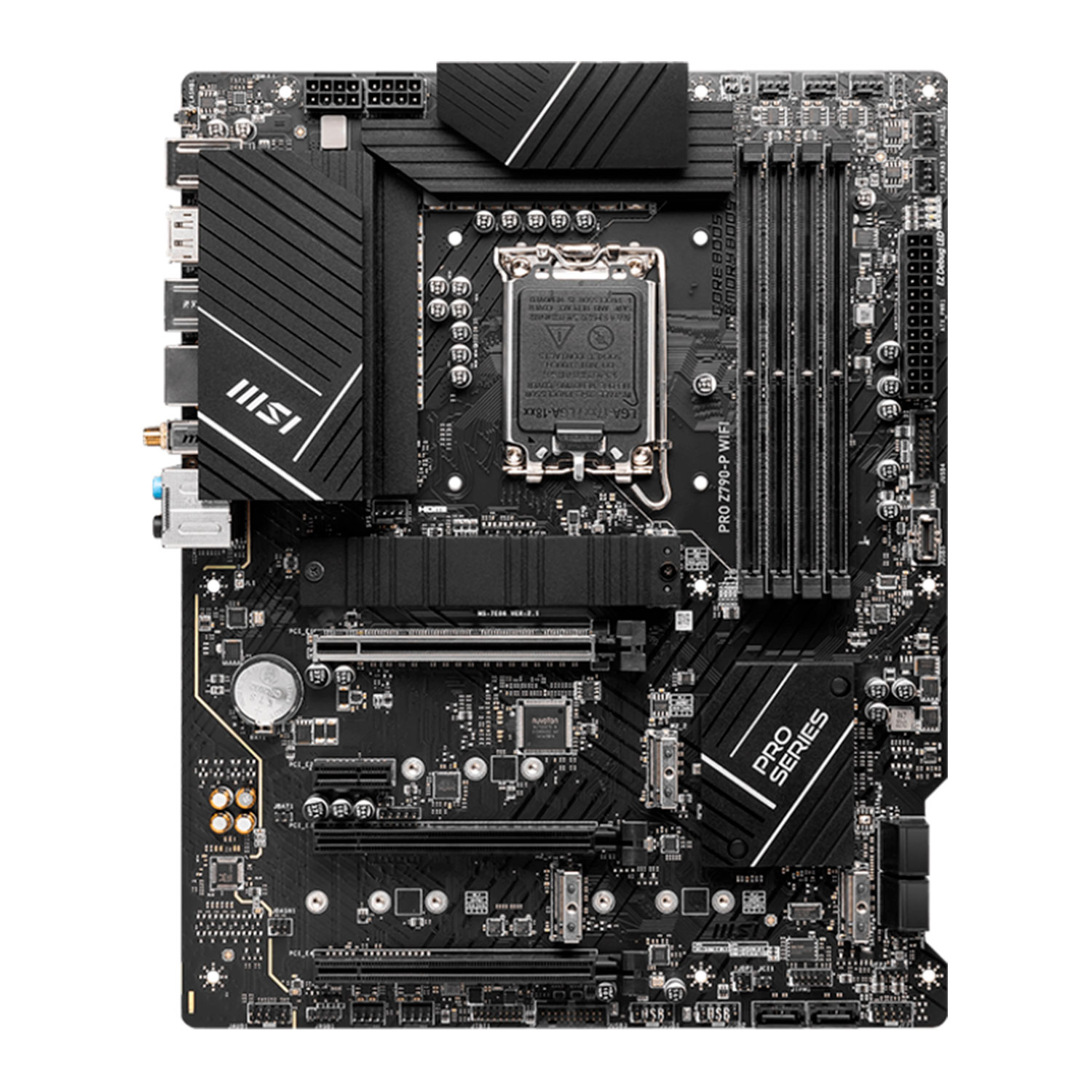 Placa Mãe MSI Pro Z790-P Wi-Fi Intel Soquete LGA 1700 foto 2